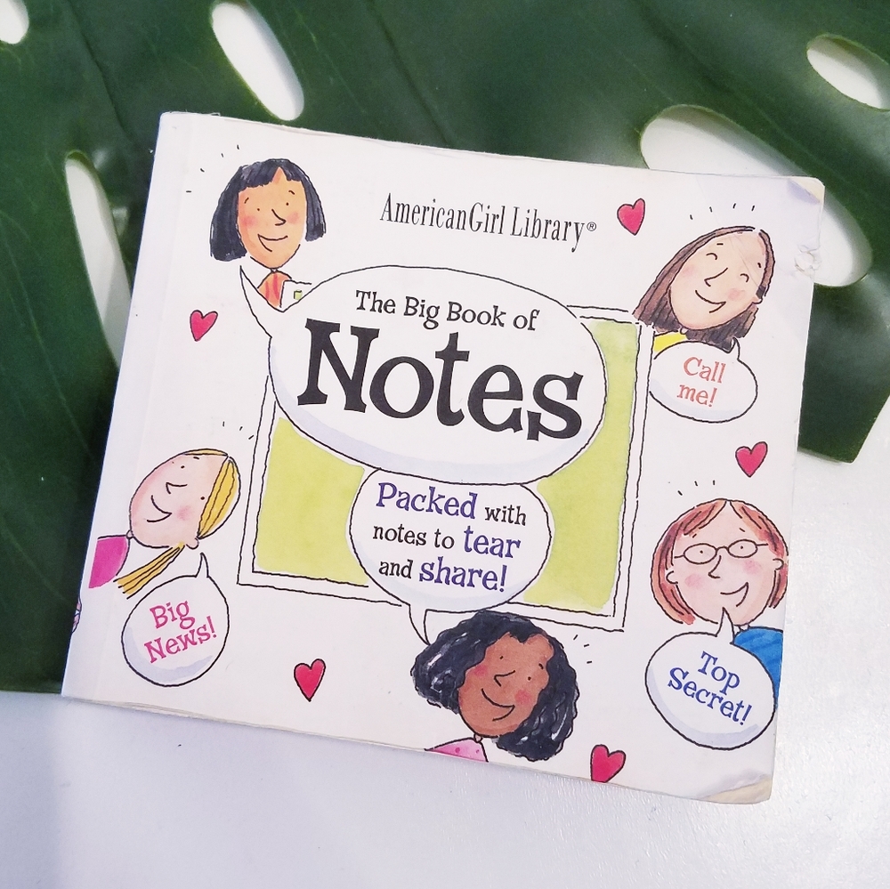 American Girl Library The Big Book of Notes 2000s Y2K